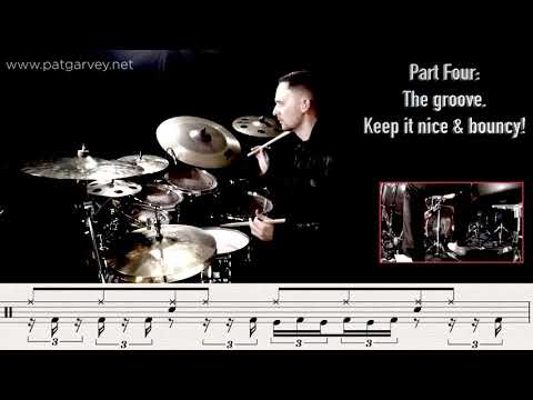 One Minute Lesson 3: Double Kick Groove: Broken triplets