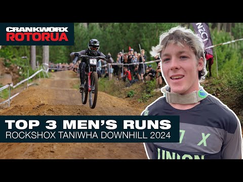 ROCKSHOX TANIWHA DOWNHILL 2024: TOP 3 MEN'S RUNS