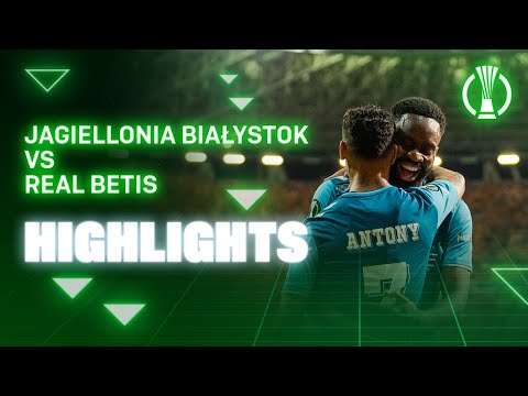 Resumen del partido Jagiellonia Białystok - Real Betis | HIGHLIGHTS | Real BETIS Balompié
