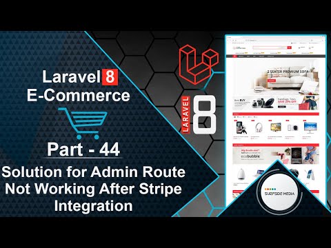 Laravel 8 E Commerce Project Layout Setup