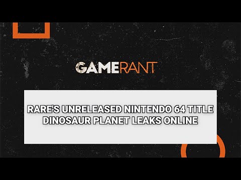 Rare's Unreleased Nintendo 64 Title Dinosaur Planet Leaks Online