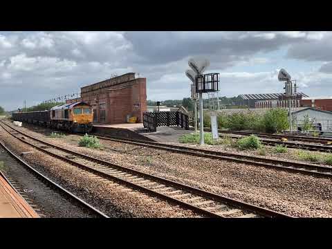 GBRf 66728 At Wakefield Kirkgate From Drax Aes (GBRf) To Liverpool Biomass Tml (GBRf)