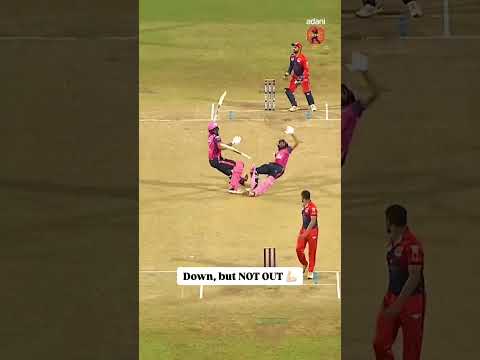 cricket funny video , down but not out #reels #feedshorts #cricket #cricketlover #cricketnews #funny