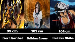 Biggest  𝓞𝓟𝓟𝓐𝓘  Sizes of Waifu in Bleach