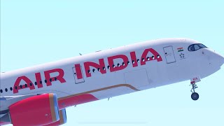 [expert server] Air India a350-900 AI179 | Mumbai-San Francisco