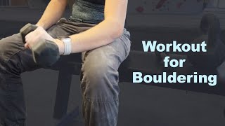 Workout for Bouldering: The Best Full-Week Routine for Beginners
