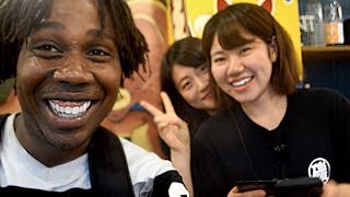 Japanese People React to Black Man in Japan