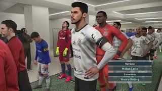 C0R1NTH14NS X CRUZ31R0 40 V1V0 C0M 1M4G3M| JOGO DE HOJE| PES 19 GAMEPLAY PS4|