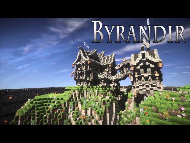 Cité de Byrandir et sa région Minecraft Map