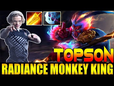 Topson Monkey King Radiance vs Shotgun Morphling Physical vs Magic Who win ? 7.25 Dota 2 Gameplay