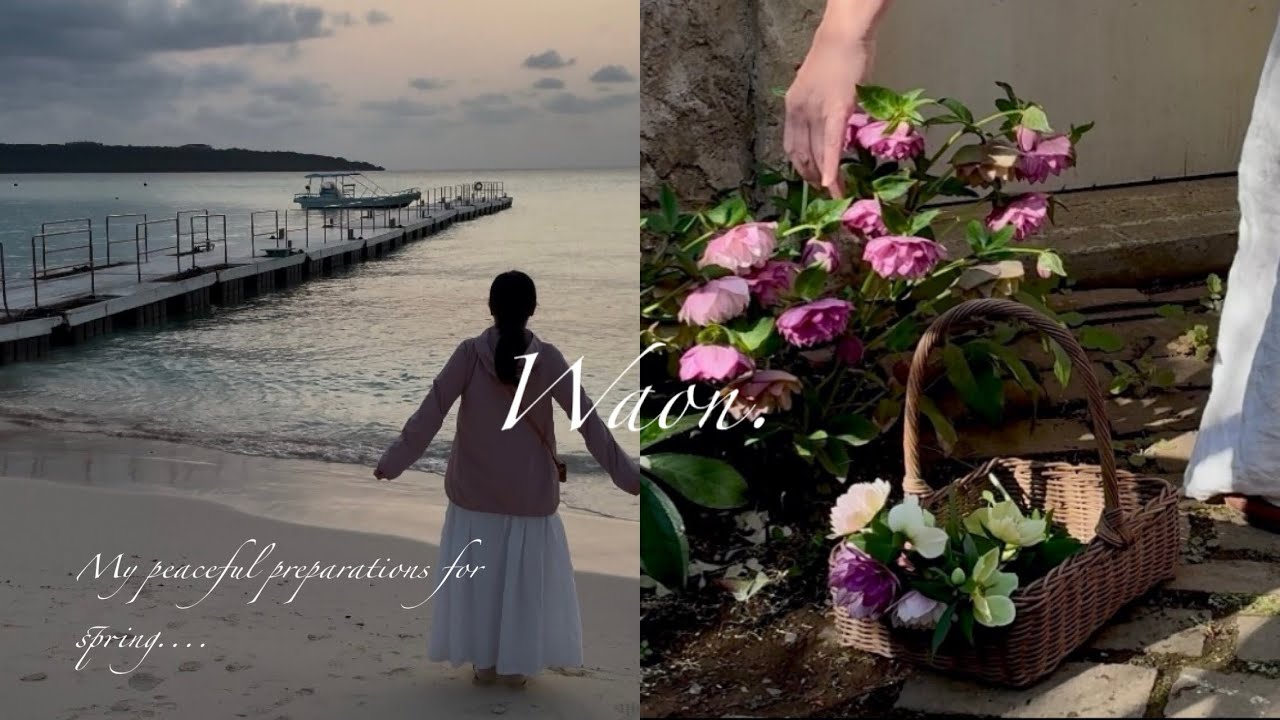 春のポタジェガーデン/美しい島旅で得た暮らしのスパイス/フランスの伝統的お菓子/チャンネル一周年【暮らしのvlog】