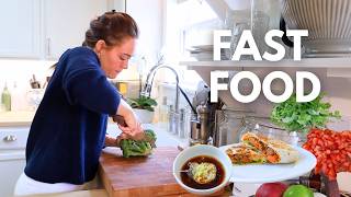 Healthy FAST Food in Under 30 Minutes
