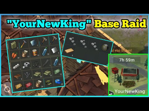 Raid YourNewKing Base (not that good) | Ldoe raids #01