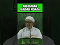 Kelebihan Ibadah Puasa Puasa Ramadhan Tghh Abdulhadiawang Kuliah Ceramah Shorts Zonkuliah