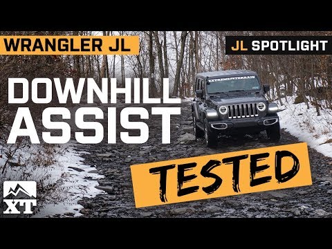 Tested JL Hill Descent Control | How Good Is The JL Wrangler's Hill Descent Control?