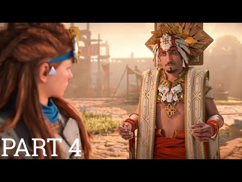 HORIZON FORBIDDEN WEST Gameplay Walkthrough (Part 4) (PS4 slim)