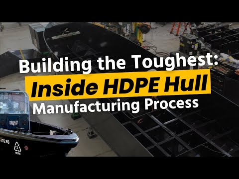 HDPE Boat Hulls Production Process by Tideman Marine
