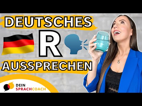 So sprichst du das DEUTSCHE R richtig aus🗣️🇩🇪 (Aussprache | A1 A2 B1 B2 C1 C1)