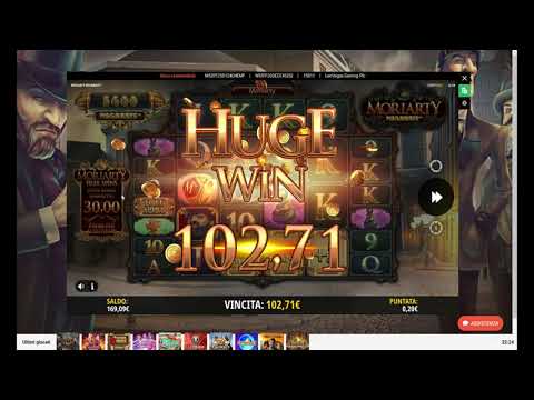 moriarty megaways 0.20 cent bet moriarty win