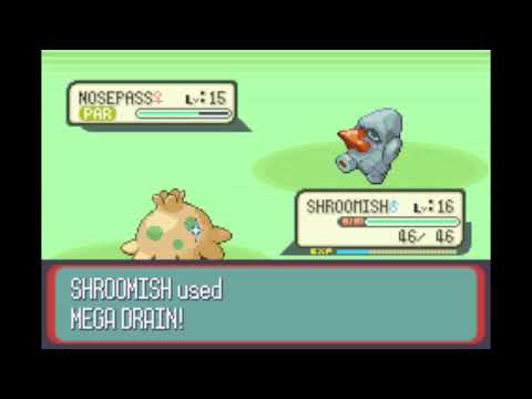 Pokemon Ruby - Battle vs. Gym Leader Roxanne (Solo sweep)