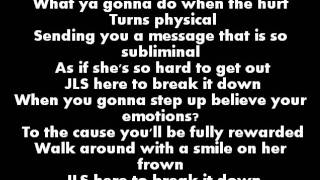 JLS - Shy of the cool Lyrics