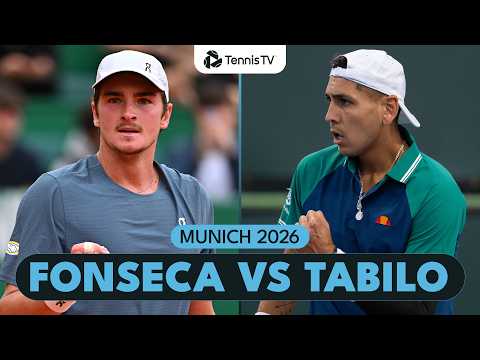 Joao Fonseca vs Alejandro Tabilo Entertaining Match 🤩 | Munich 2026 Highlights