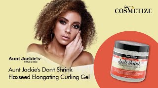 Aunt Jackie's Don't Shrink Flaxseed Elongating Curling Gel - 15oz