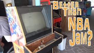 Resurrecting Konami's Forgotten Run And Gun 2 Arcade Machine - 4 Player NBA Jam Like Basketball Game