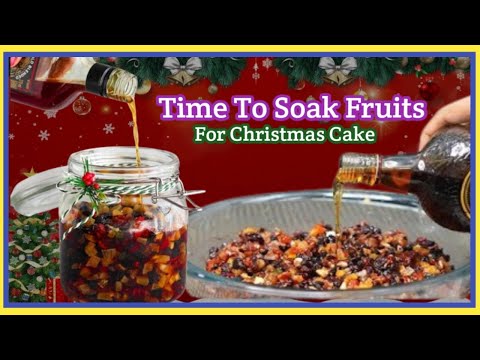 Soaking dry berries for Christmas Cake Recipe–PART 1 | Soaking Dry Fruits In Rum For Christmas |