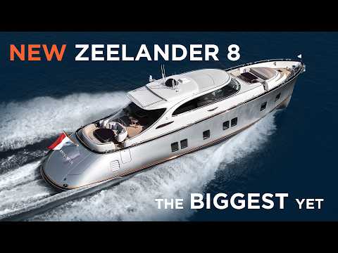 Zeelander 8: Exclusive First Look at the Luxurious 23.9m Flagship Yacht