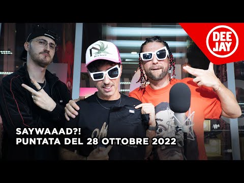 Danti ospite a #SayWaaad – Puntata del 28 ottobre 2022