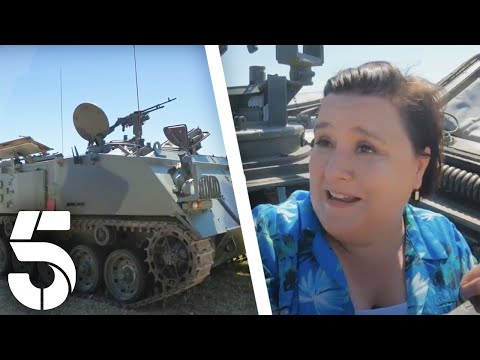 Meet Sir Michael Savory Who Collects Tanks | Susan Calman's Grand Days Out | Channel 5