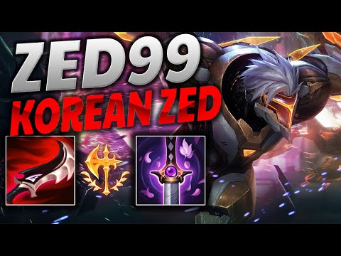 ZED99 ZED MID GAMEPLAY  + [LIVE STREAMING] | Patch 11.18 / Season 11 #LeagueOfLegends