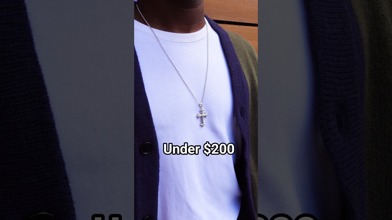 Unboxing: The Best Cross Chain Deal EVER($200) #silverjewllery #pendant #necklaces #crosschain