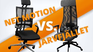 Ikea Järvfjället vs Net Motion: Vergleich der Bürostühle