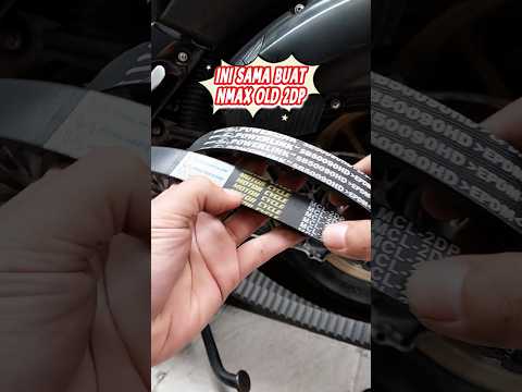 Vbelt Gates powerlink VS Michelin nmax old 2dp #shorts