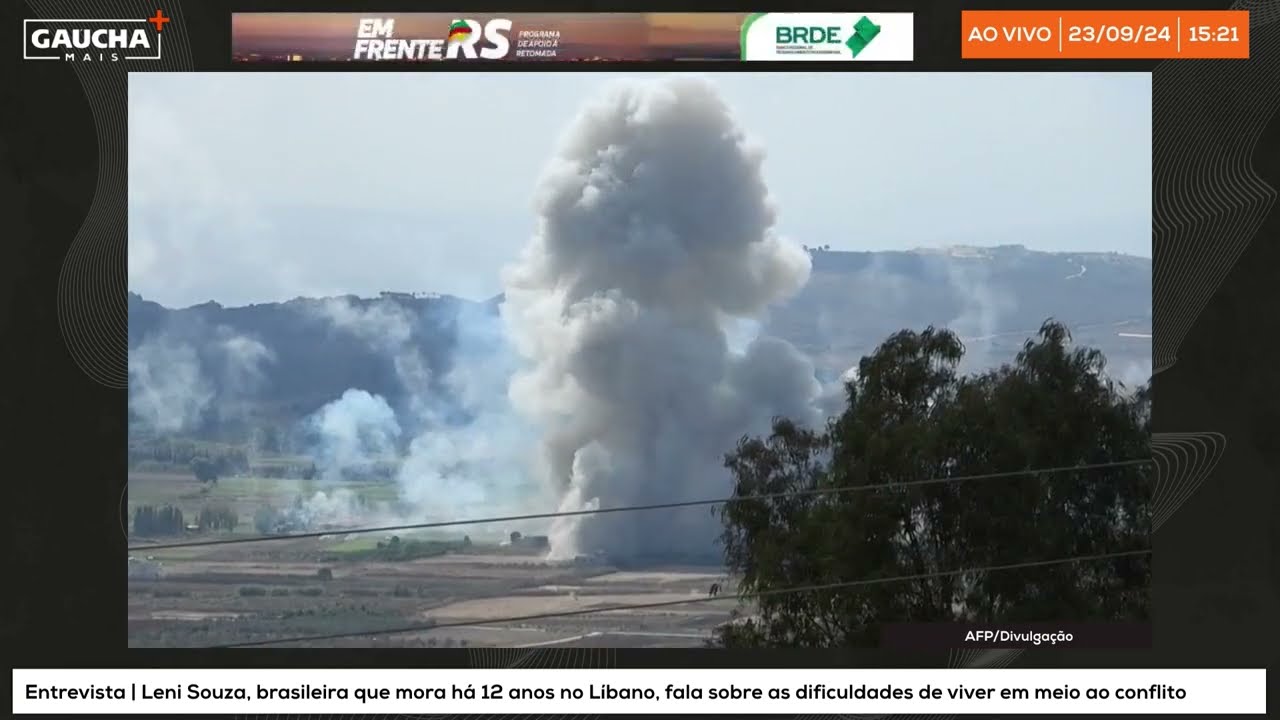 "Não há cidade no sul do Líbano que não tenha sido bombardeada", lamenta moradora do país | Gaúcha+
