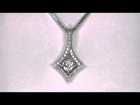 Ladies' Diamond Pendant .32 Carat