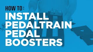 Video thumbnail for Install Pedaltrain Boosters by pedaltrain