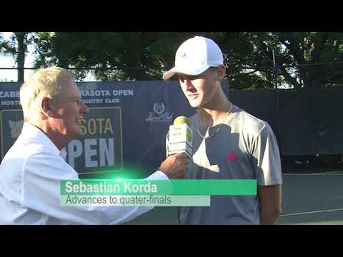 SEBASTIAN KORDA into Elizabeth Moore Sarasota Open quaterfinals