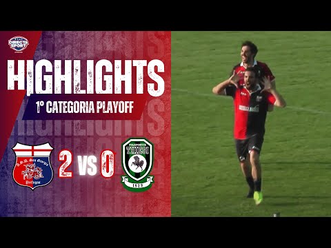 Calcio 1° Categoria Playoff G1 - San Giorgio Perfugas-Thiesi - 2-0 (Highlights)