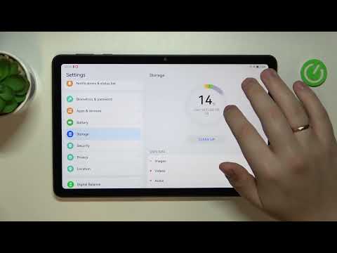 How to see Available Storage on Huawei MatePad SE /How to check free space on the disk on MatePad SE