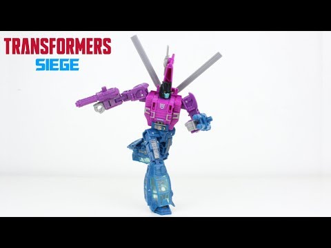 Transformers SIEGE Deluxe Class Spinister Review