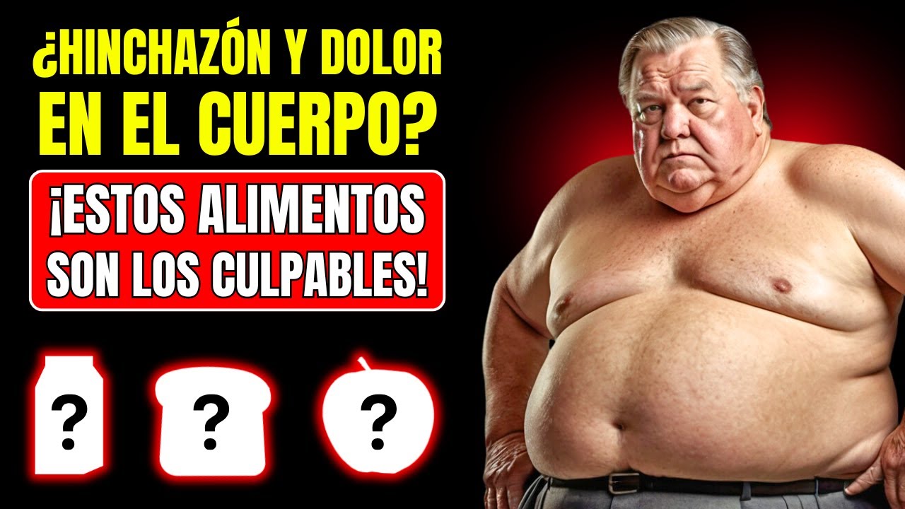 ¡Enemigos ocultos! 6 ALIMENTOS COTIDIANOS que causan HINCHAZÓN y DOLOR