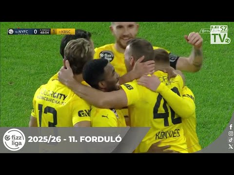 Nyíregyháza Spartacus FC – Kolorcity Kazincbarcika SC | 0-1 | Fizz Liga | 11. forduló | MLSZTV