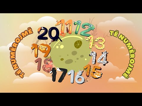 Eja të numërojmë nga 1 deri në 20 | Planeti i Fëmijëve™ — Këngë & Dituri