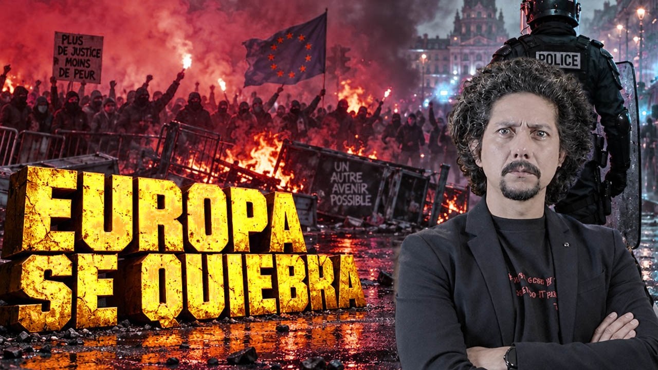 Europa en QUIEBRA y ARDIENDO: el motivo REAL por el que protestan y lo que la prensa intenta ocultar