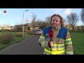 Harde wind: bomen over de weg in NOP,  vrachtwagen gekanteld op A27