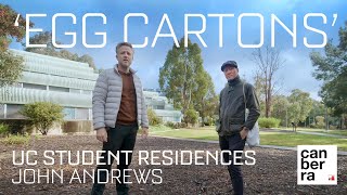 ‘Egg Cartons’ - 1973 Modular Student Residences at University of Canberra by John Andrews