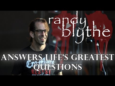 Lamb of God's Randy Blythe answers Life's Greatest Questions
